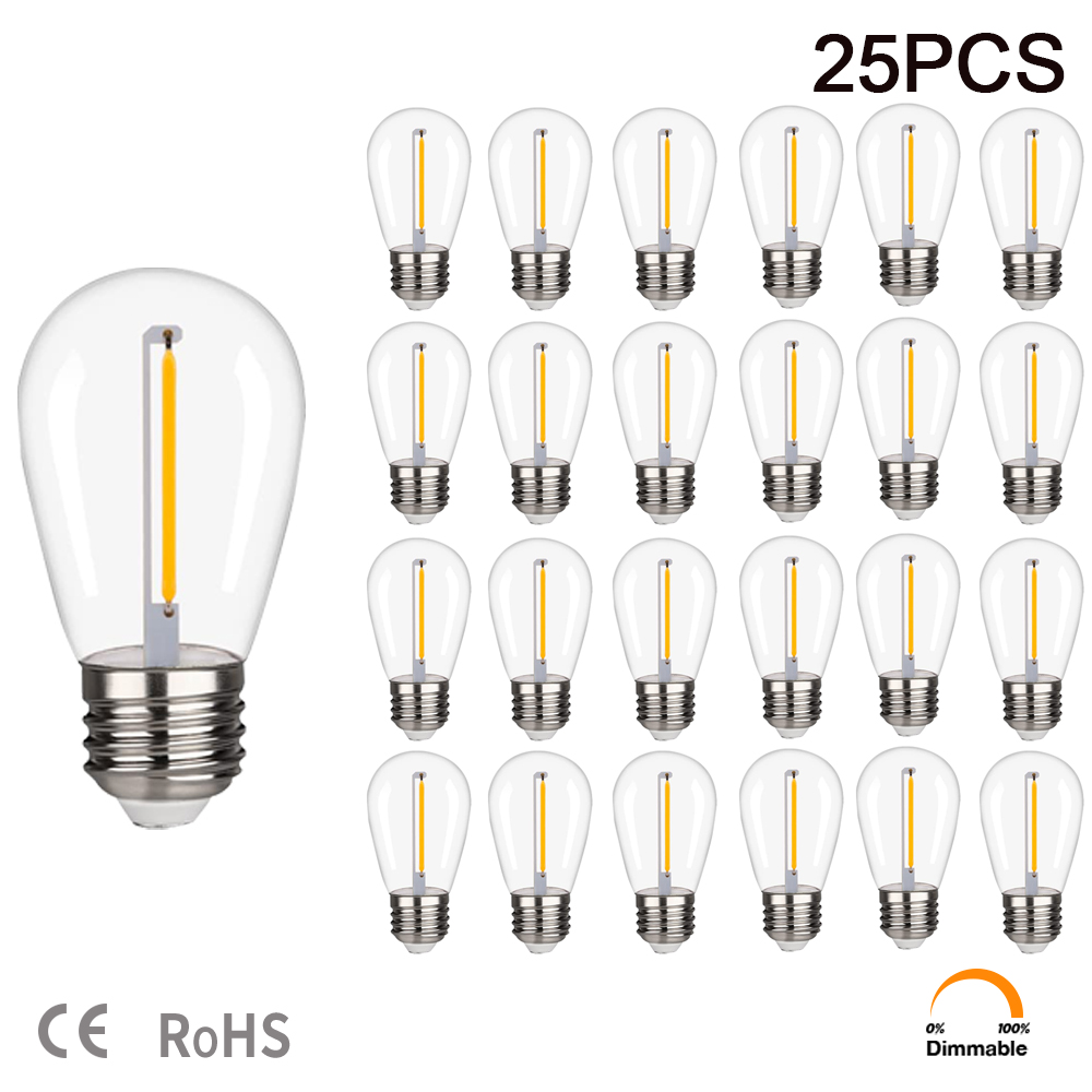 Smart Garden Umbrella - LED S14 Replacement Light Bulbs 1W