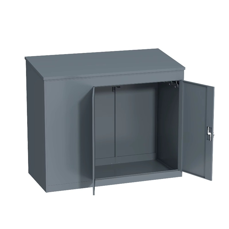 Smart Garden Sheds - Front Garden Bike Shed Large Metal