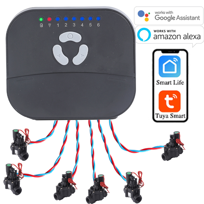 Smart Garden Sphagnum Moss - 6 Zone WIFI Connect Tuya Smart