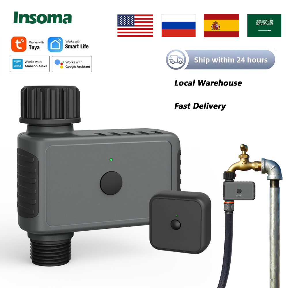 Smart Garden Sphagnum Moss - Insoma Wifi Automatic Sprinkle Timer Remote