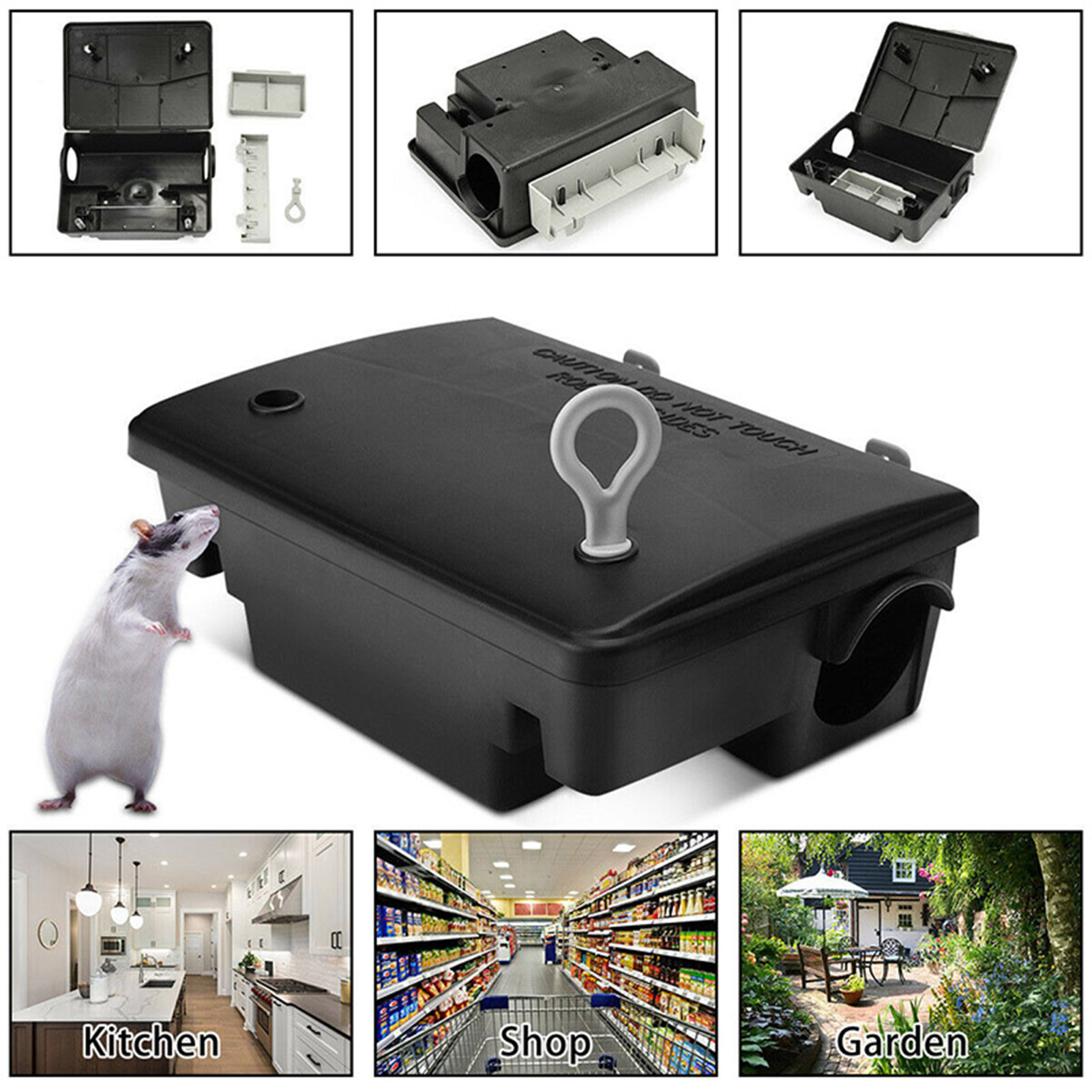 Outdoor Rodent Bait Station Pr - Garden Weather Station ulasan dan harga