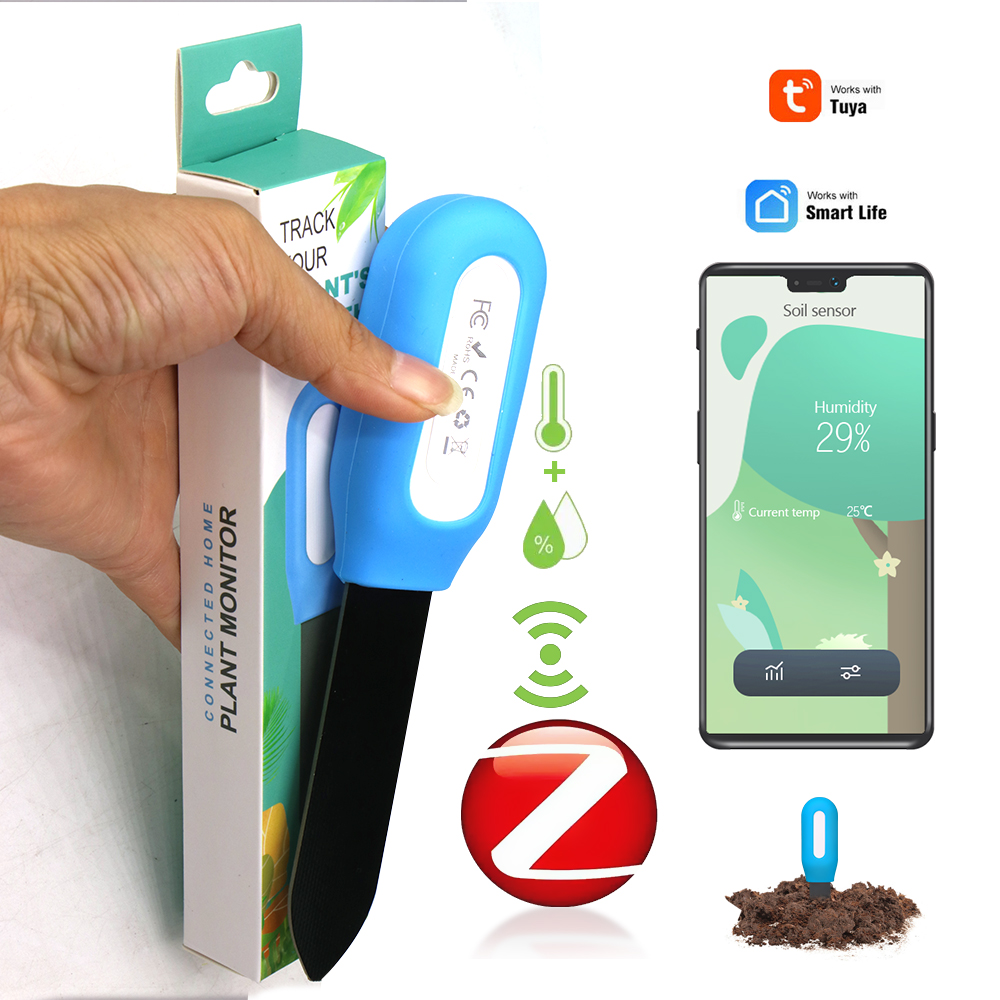 Smart Zigbee Soil Sensor for H - Smart Garden In Home ulasan dan harga