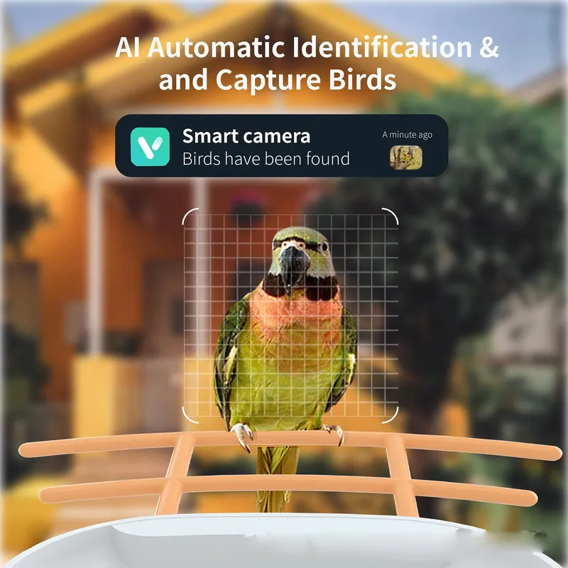 Smart AI Bird Feeder with Bird - Smart Garden Ai ulasan dan harga