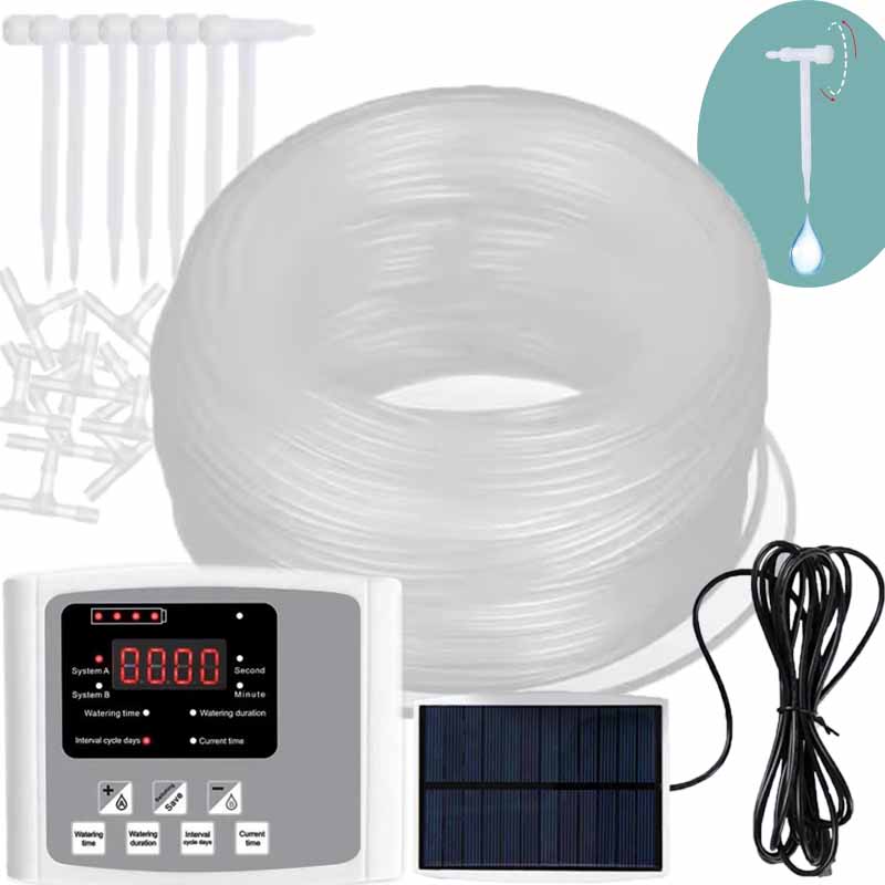 Automatic Solar Energy Drip Ir - Smart Garden Timer ulasan dan harga