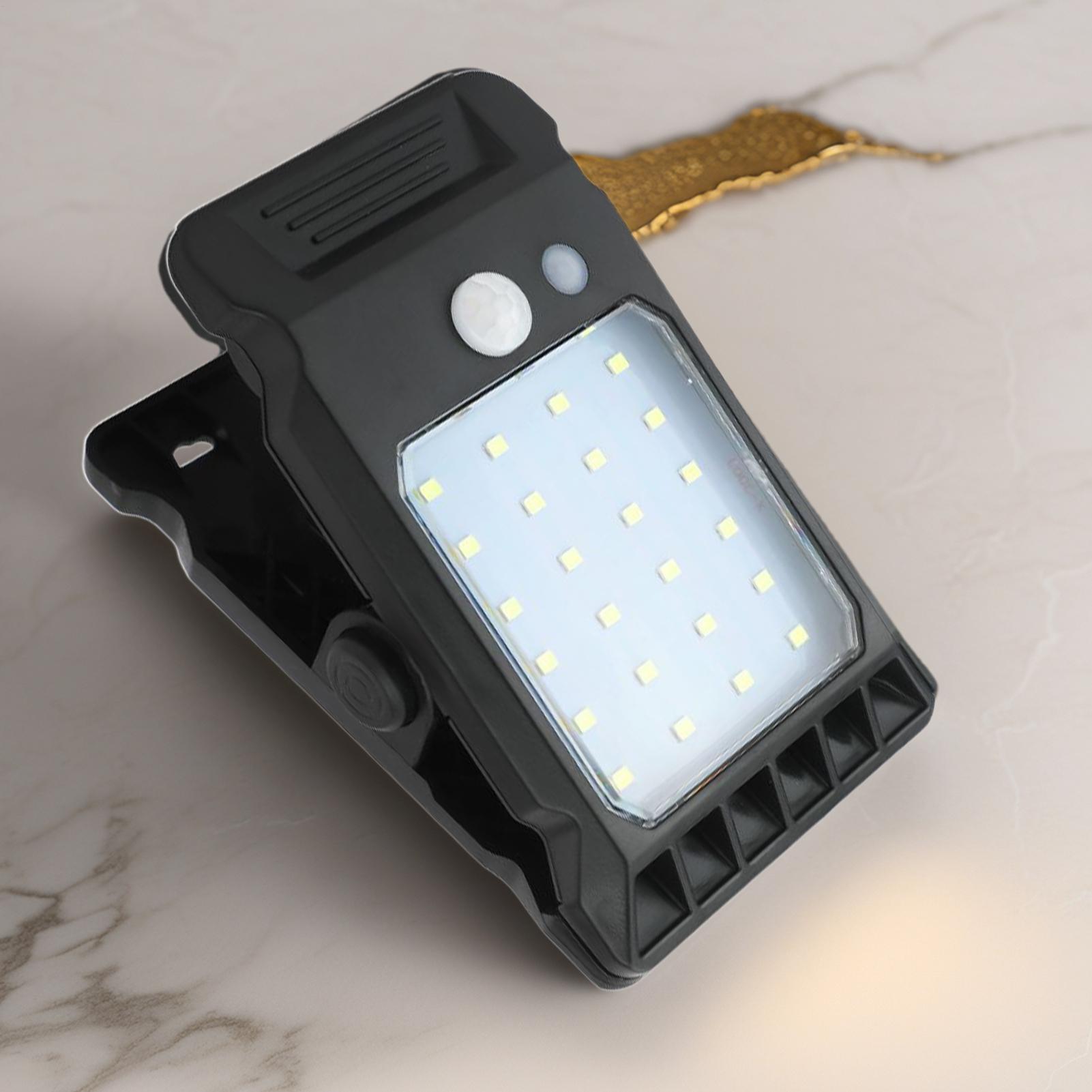 Clip Solar Lights Outdoor Smar - Smart Garden Umbrella ulasan dan harga