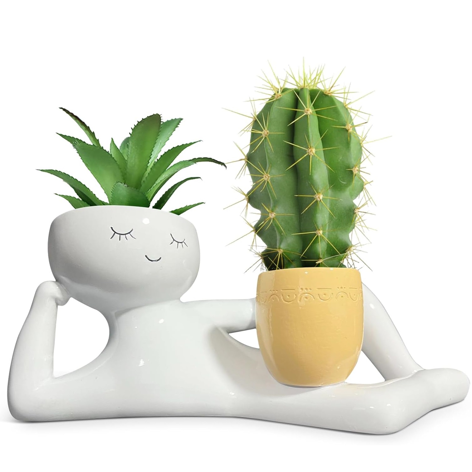Lazy Little Guy Planter Unique - Smart Garden In Home ulasan dan harga