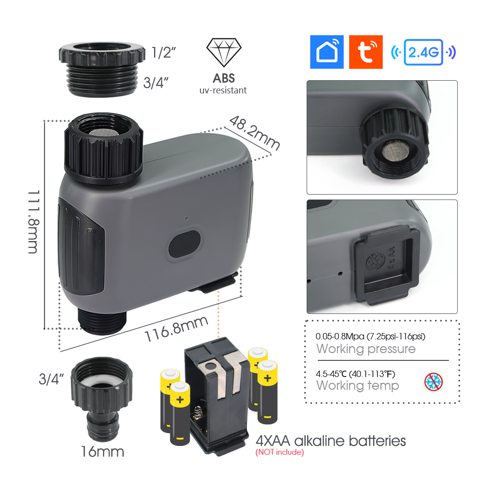 Tuya Smart Wifi Timer Misting  - Smart Garden Timer ulasan dan harga