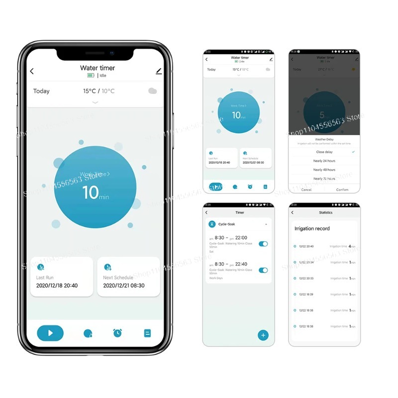 Smart WiFi Garden Watering Tim - Smart Garden Timer ulasan dan harga