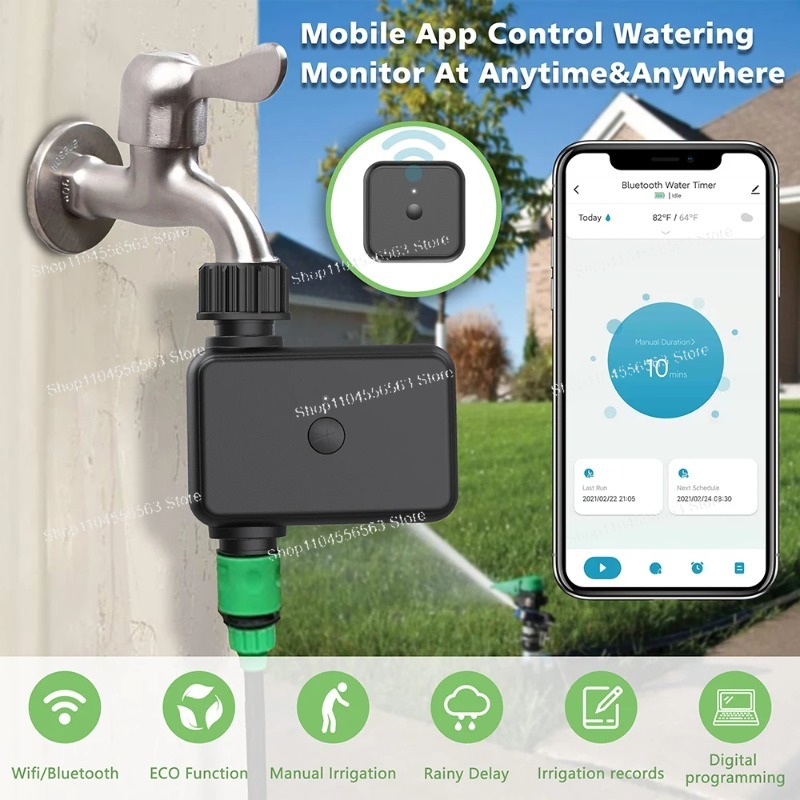Smart WiFi Garden Watering Tim - Smart Garden Timer ulasan dan harga