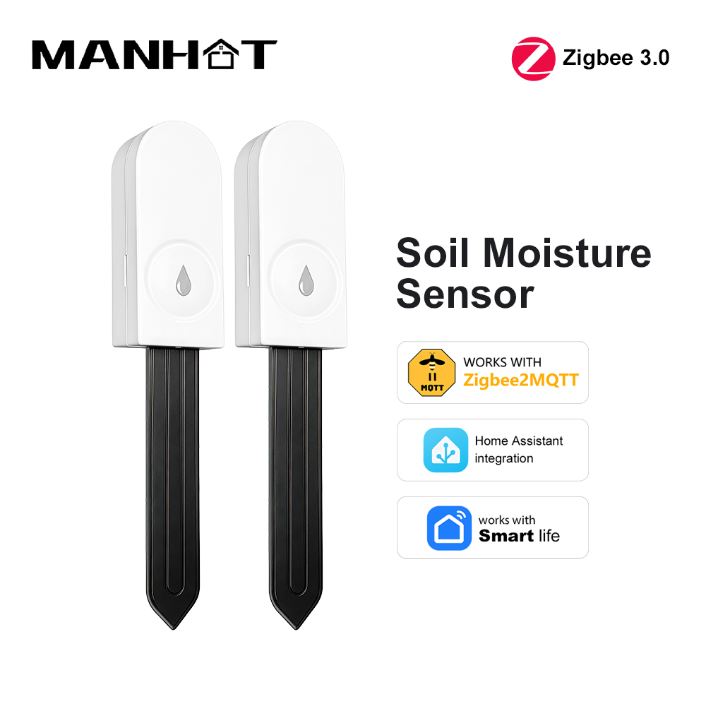 Zigbee 3.0 Soil Moisture Senso - Smart Garden Products ulasan dan harga