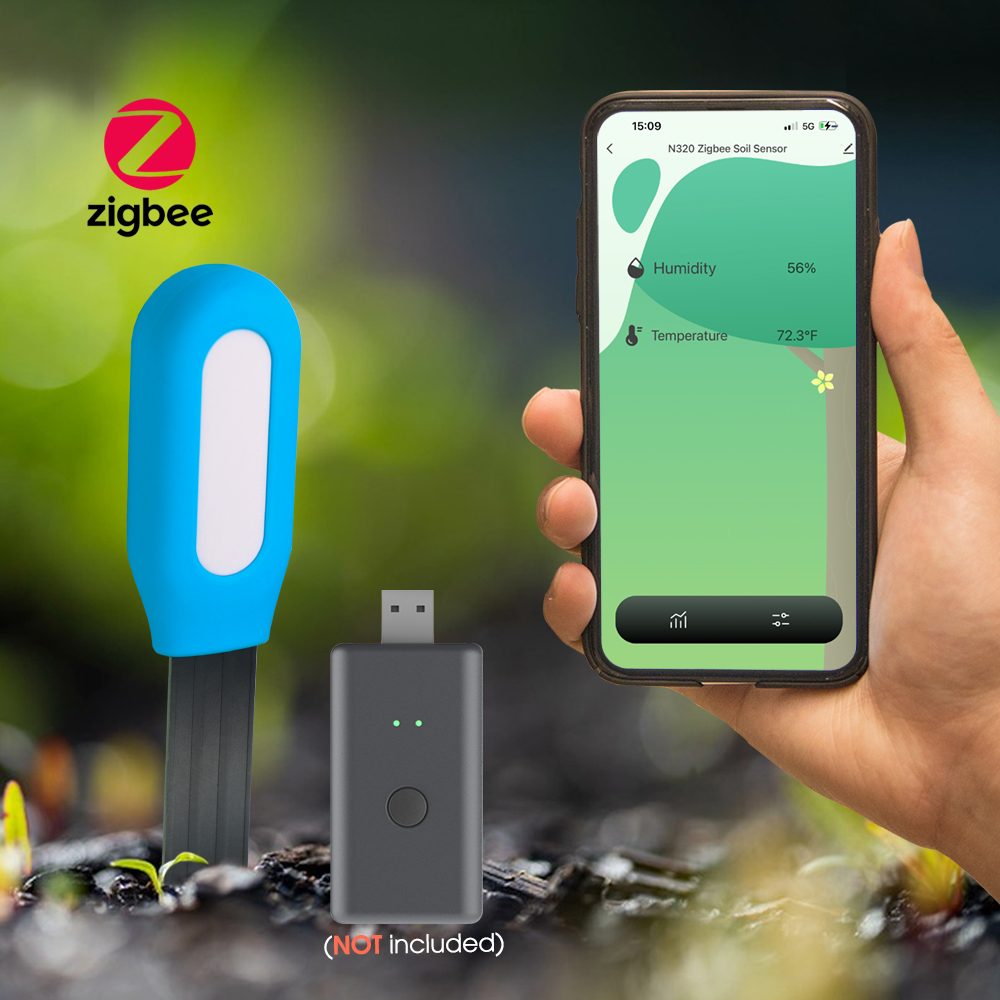 1PCS Tuya Zigbee Soil Sensor H - Smart Garden In Home ulasan dan harga