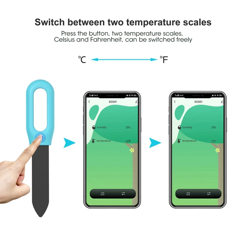 1PCS WiFi Zigbee Soil Sensor H - Smart Garden Home Assistant ulasan dan harga