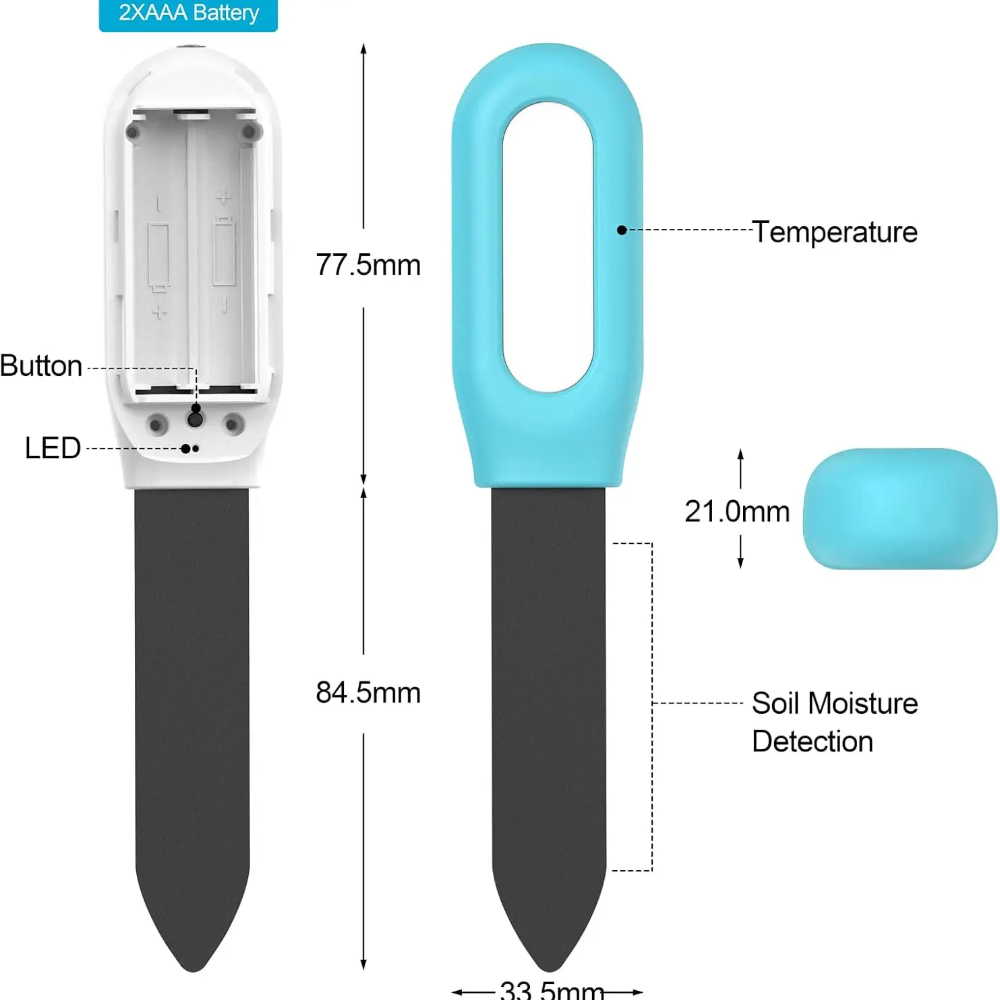 1PCS WiFi Zigbee Soil Sensor H - Smart Garden Home Assistant ulasan dan harga
