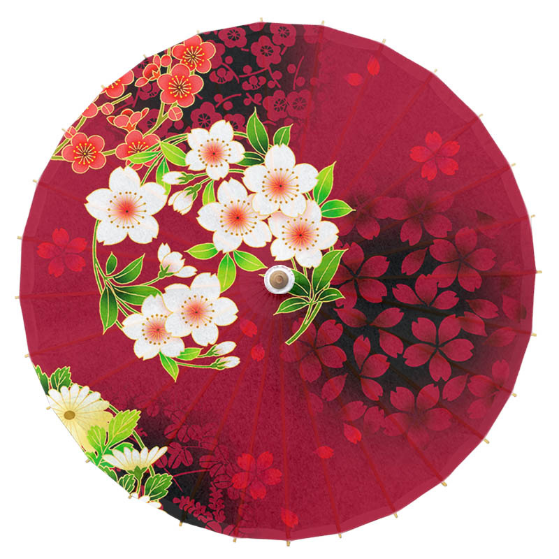 84cm Japanese Style Oil Paper  - Smart Garden Umbrella ulasan dan harga