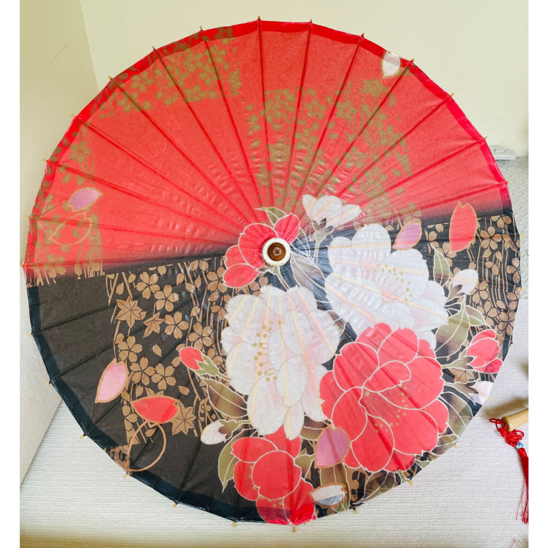 84cm Japanese Style Oil Paper  - Smart Garden Umbrella ulasan dan harga