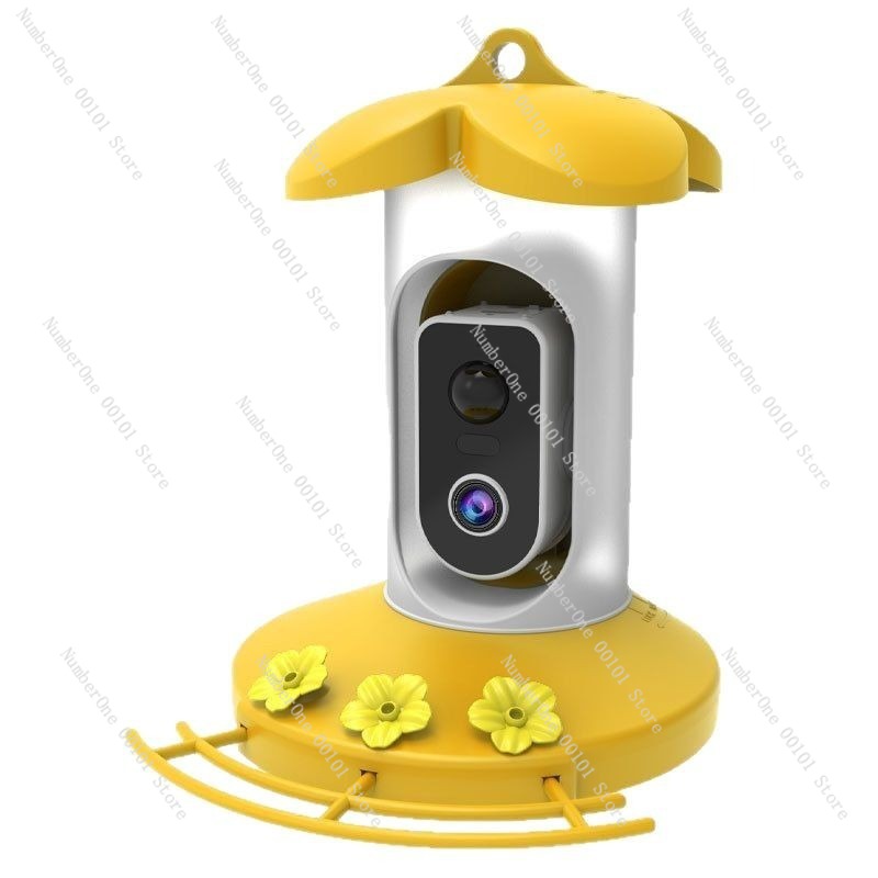 Smart Bird Feeder with Solar C - Smart Garden Ai ulasan dan harga