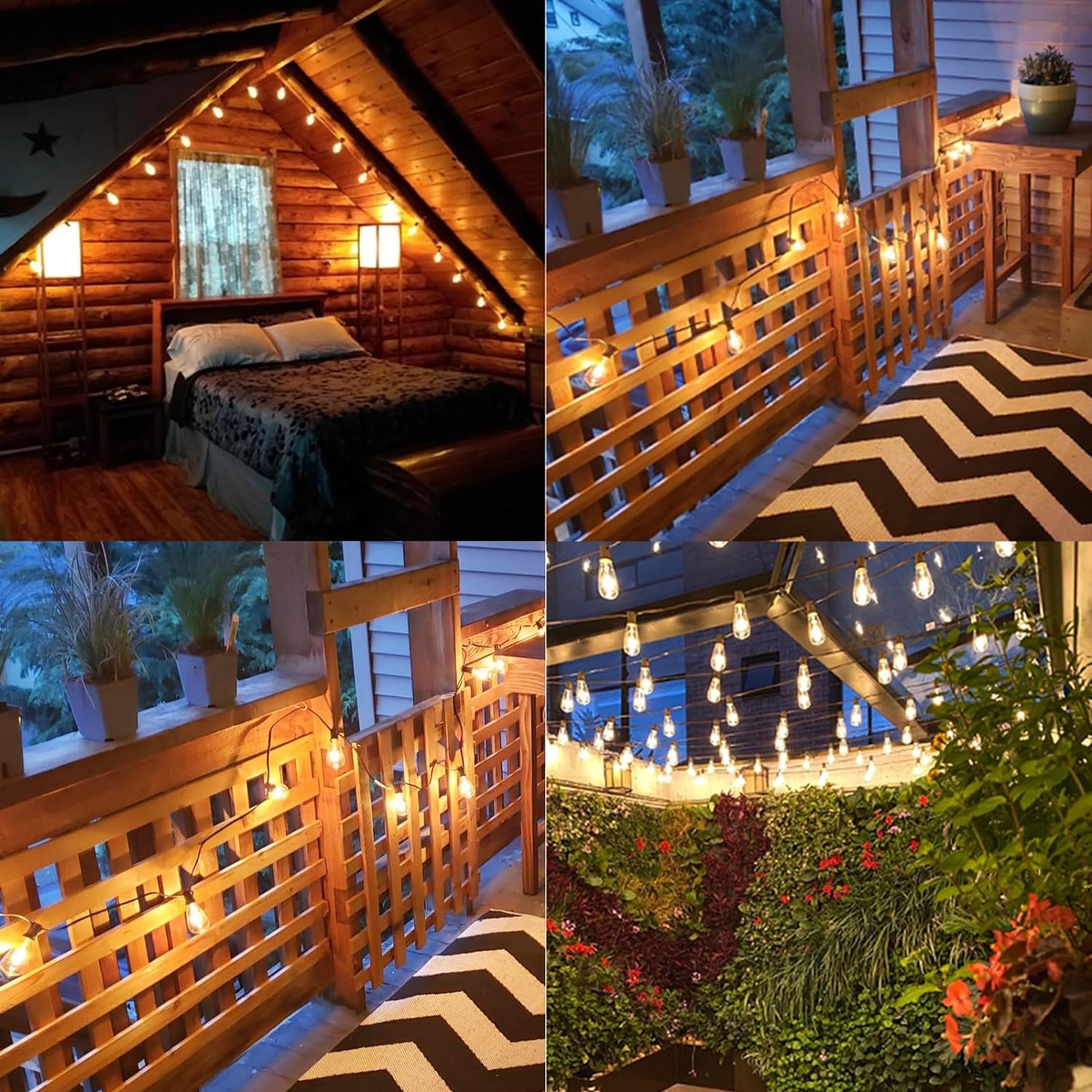 Shatterproof ST38 Led Lights B - Smart Garden Umbrella ulasan dan harga