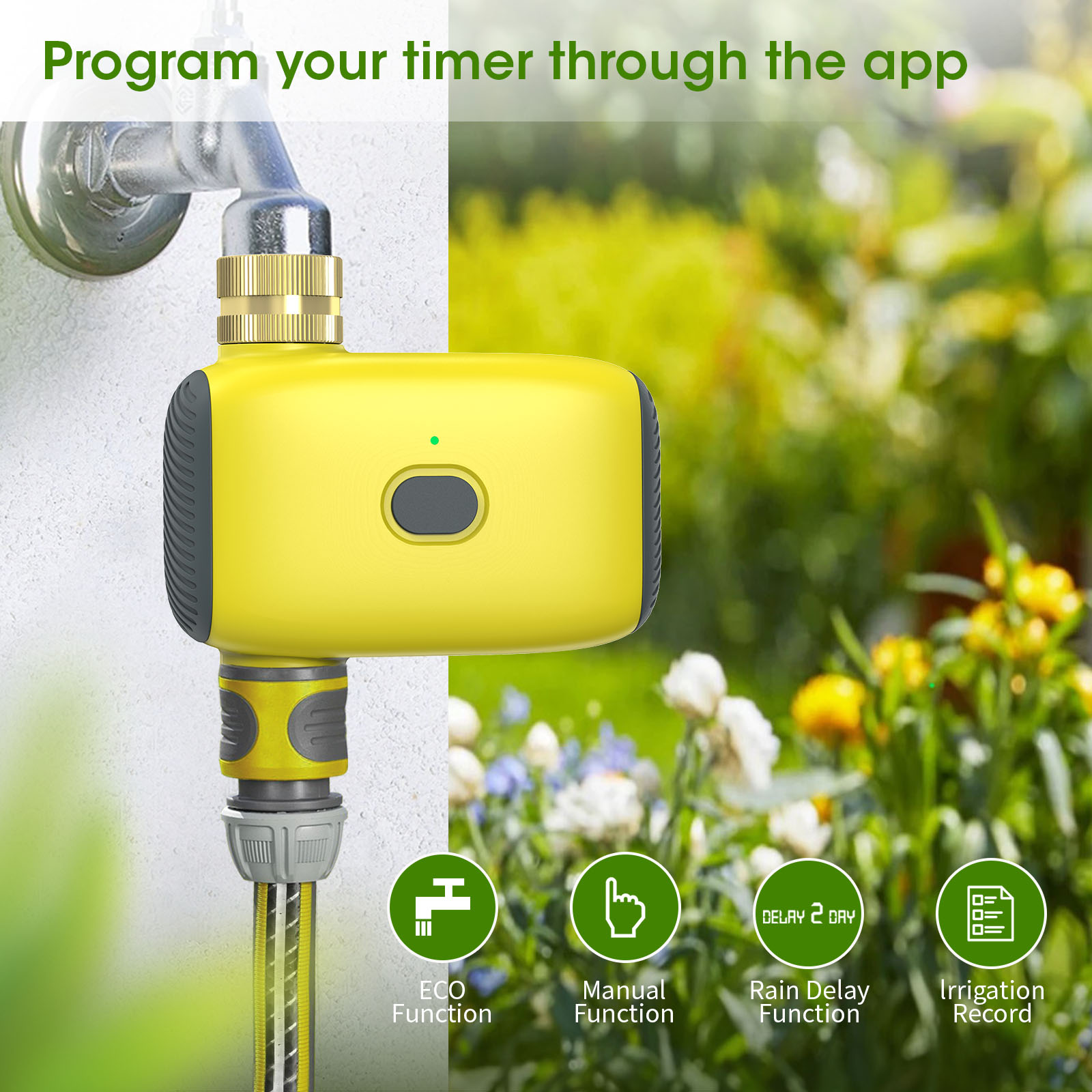 Tuya Smart Zigbee Watering Tim - Smart Garden Sphagnum Moss ulasan dan harga