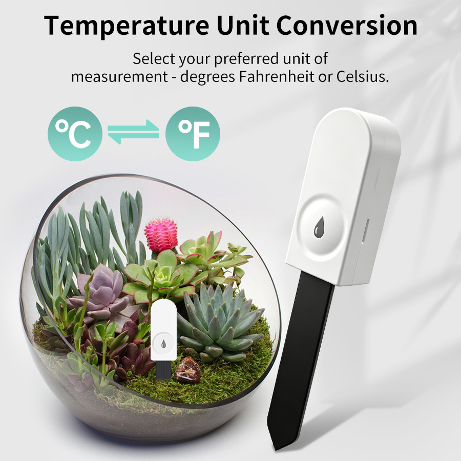 ZigBee Smart Soil Moisture Sen - Smart Garden Home Assistant ulasan dan harga