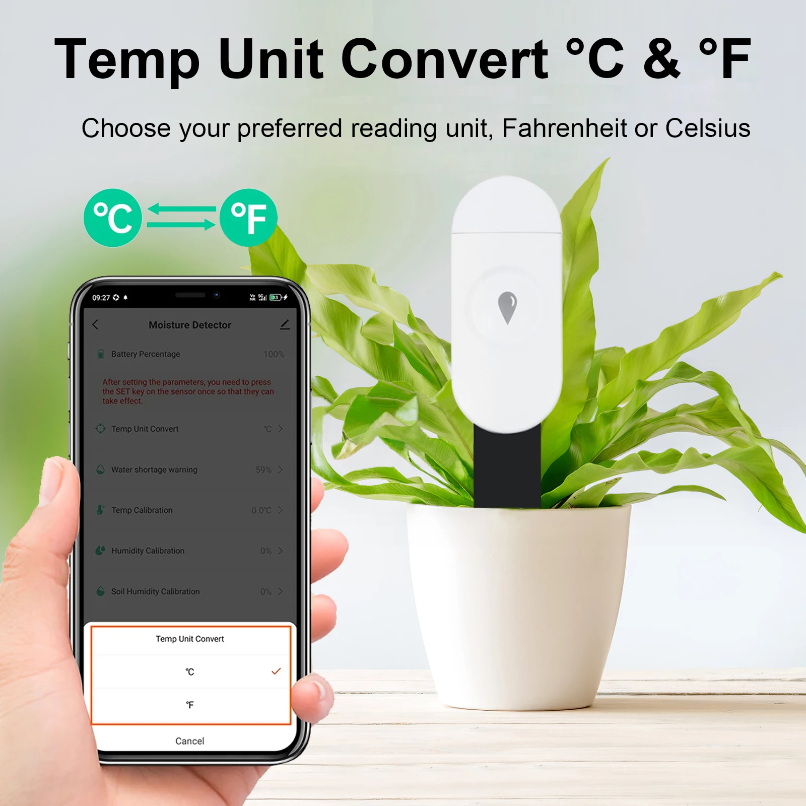 Tuya Zigbee Temperature Humidi - Smart Garden Products ulasan dan harga