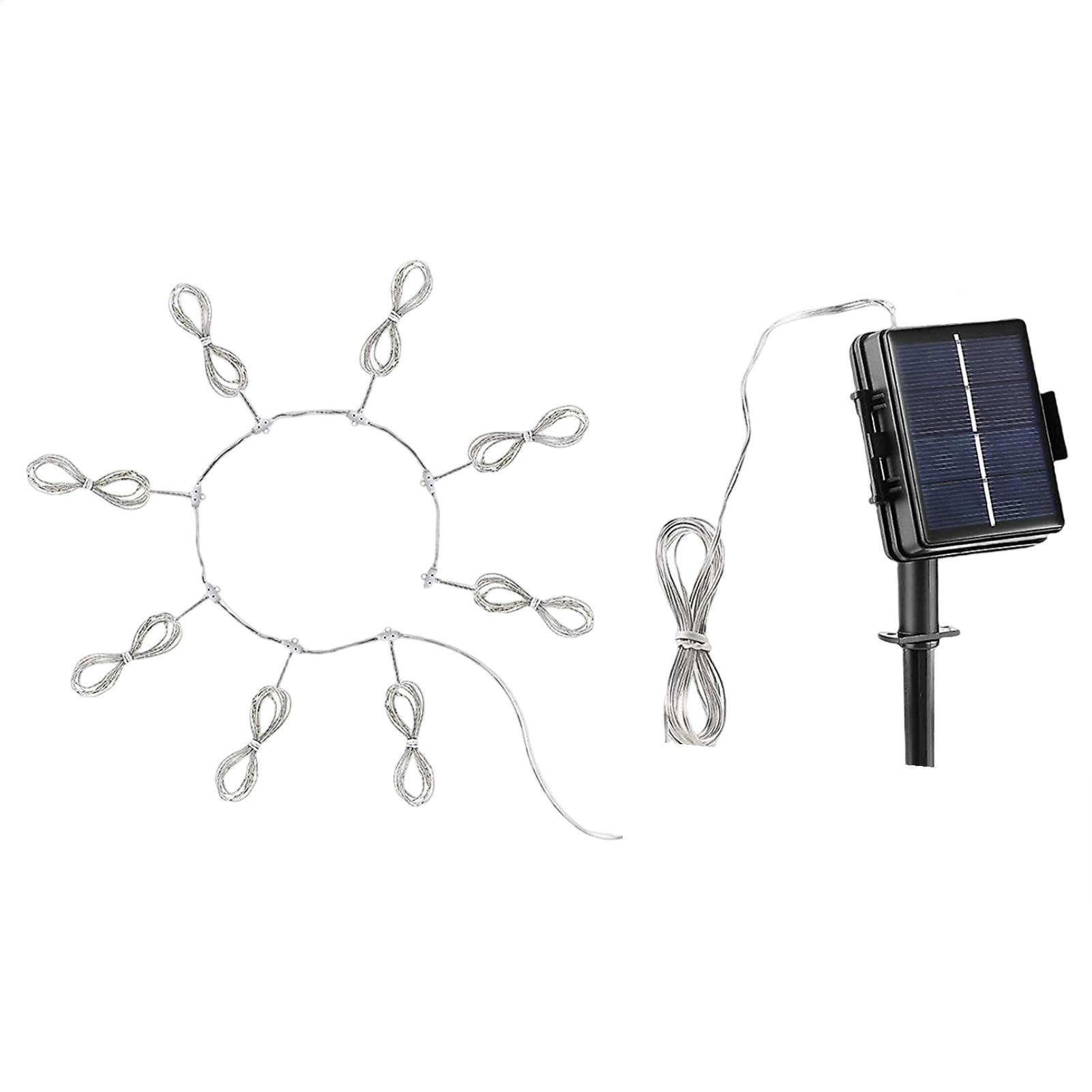 104 LED Umbrella Lights Outdoo - Smart Garden Umbrella ulasan dan harga