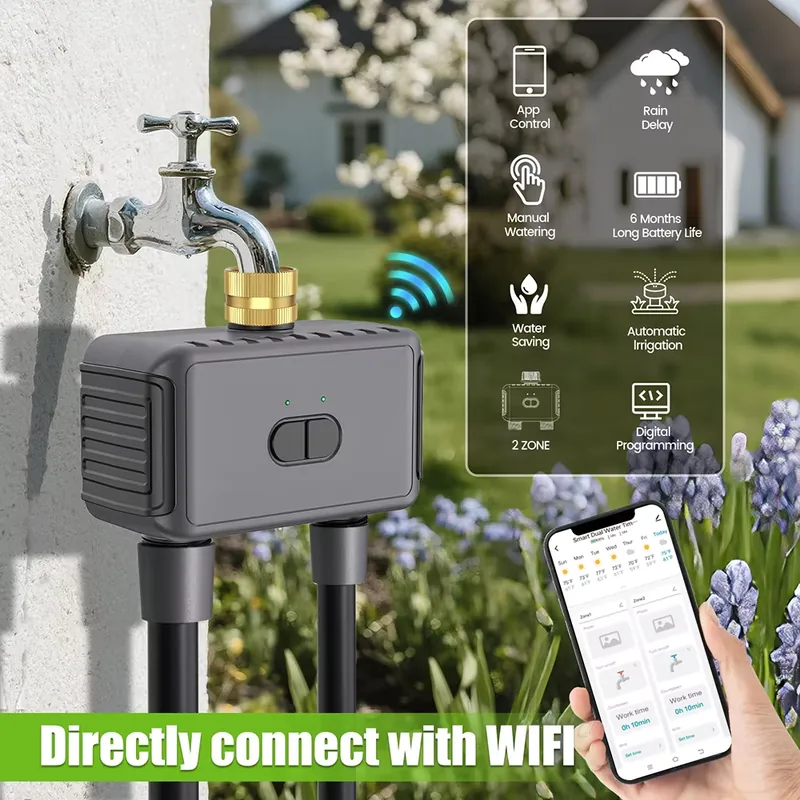 WAP01 WiFi APP Control Dual Ho - Smart Garden Timer ulasan dan harga