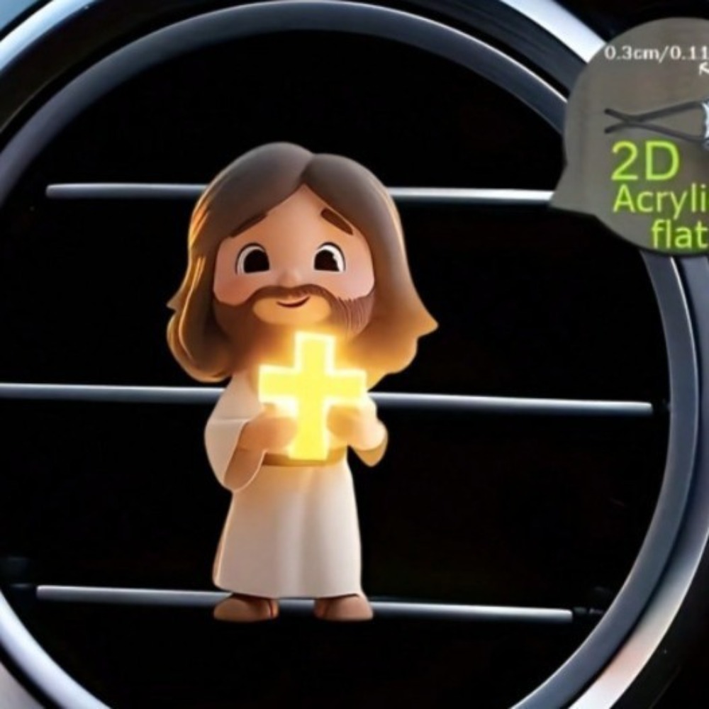 2D Flat Acrylic Car Vent Cute  - Smart Garden In Home ulasan dan harga