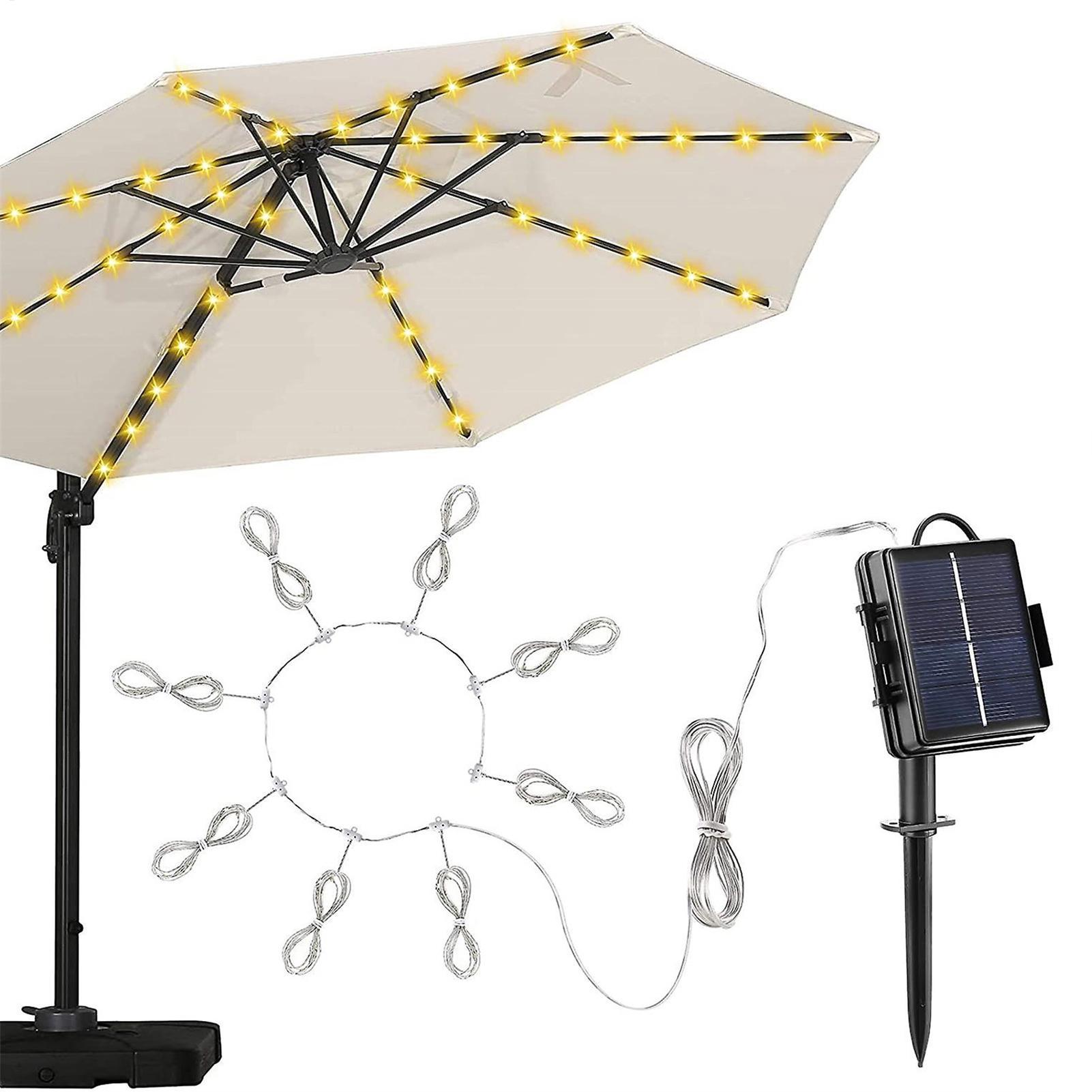 104 LED Umbrella String Light  - Smart Garden Umbrella ulasan dan harga