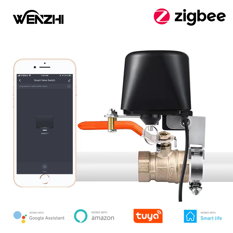 ZigBee Water/Gas Valve Remote  - Smart Garden Timer ulasan dan harga