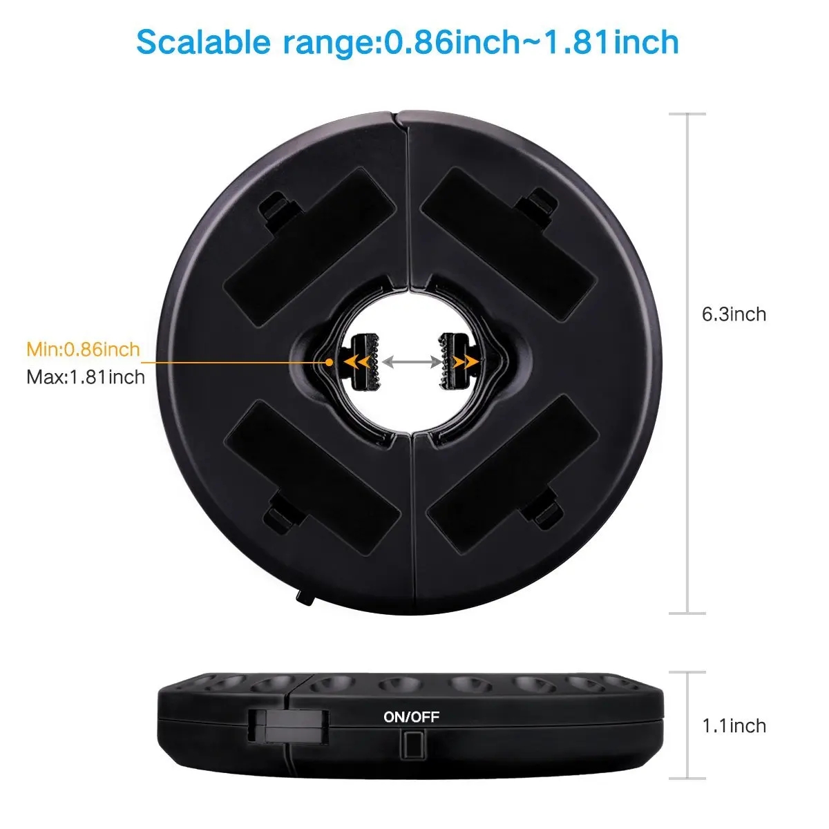 28 Led Patio Umbrella Light fo - Smart Garden Umbrella ulasan dan harga