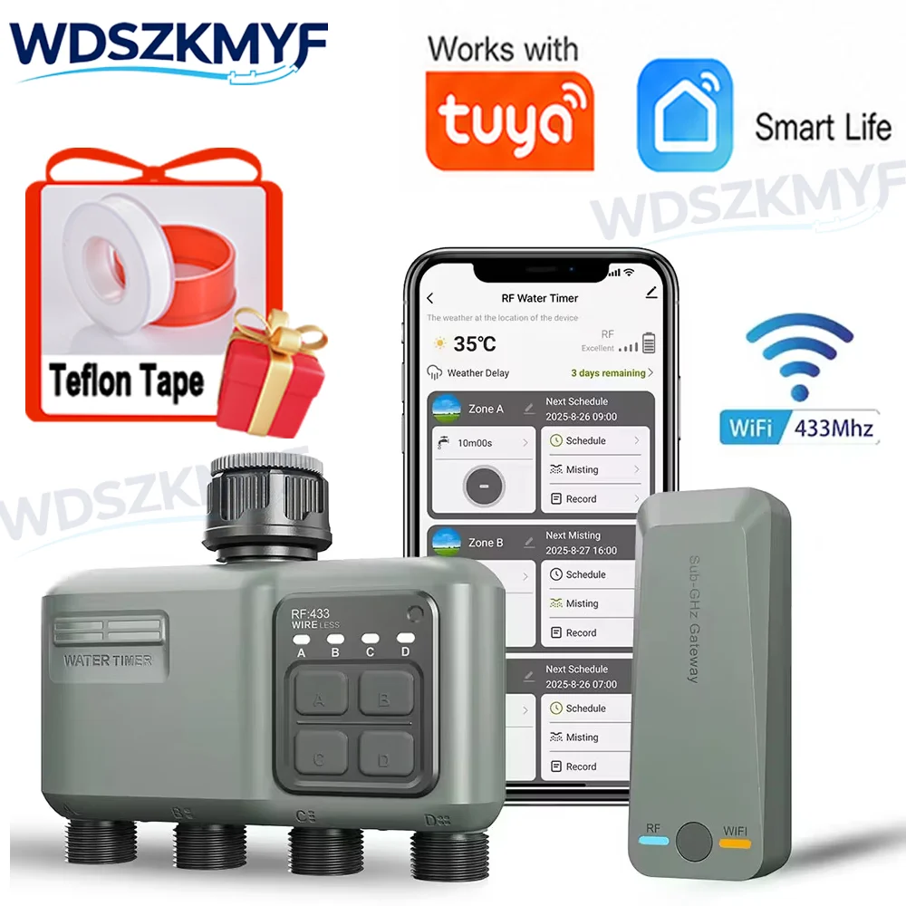 WiFi RF433 Smart Garden Sprink - Smart Garden Products ulasan dan harga