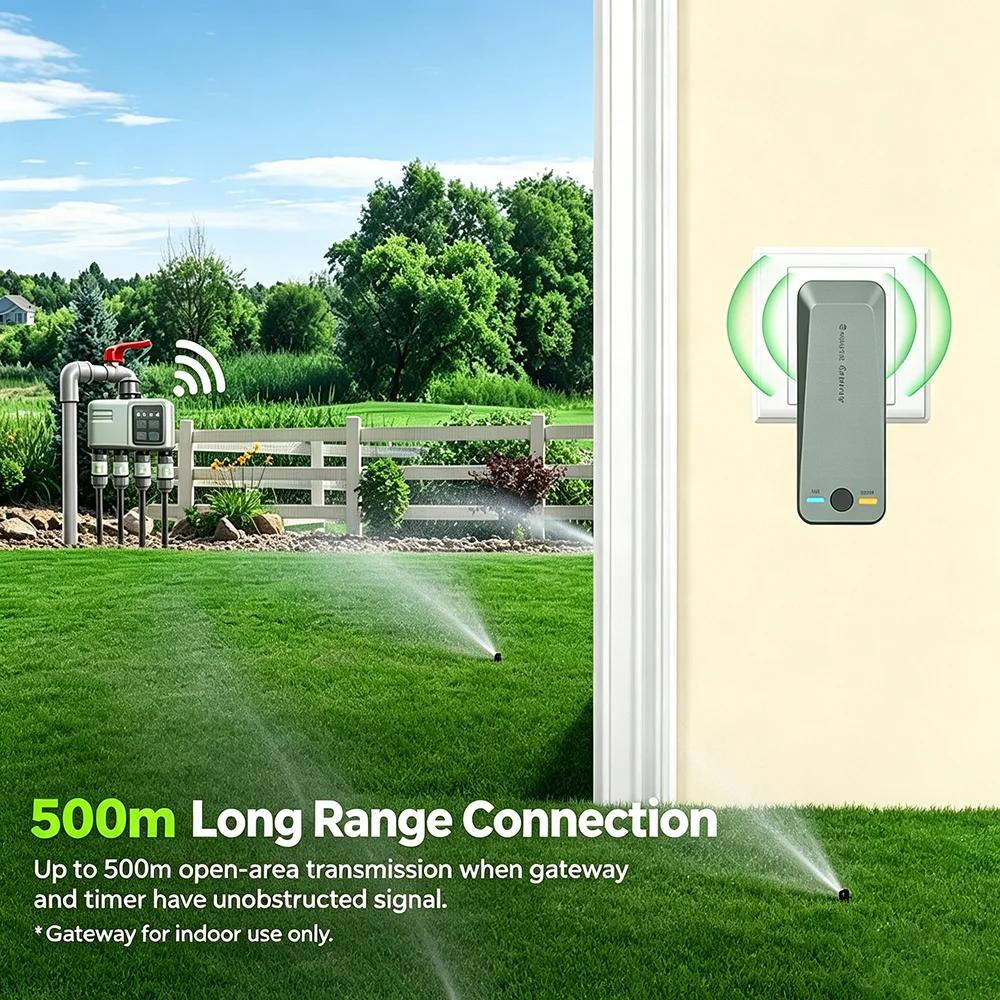 WiFi RF433 Smart Garden Sprink - Smart Garden Products ulasan dan harga