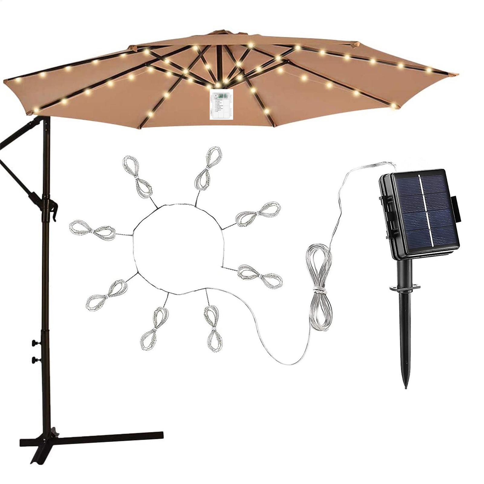 104 LED Umbrella String Light  - Smart Garden Umbrella ulasan dan harga