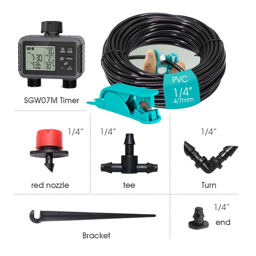 Dual Zone Independent Display  - Smart Garden Timer ulasan dan harga