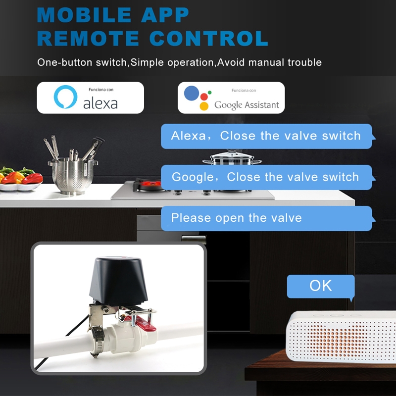Tuya Smart Gas Valve WIFI Gard - Smart Garden Timer ulasan dan harga