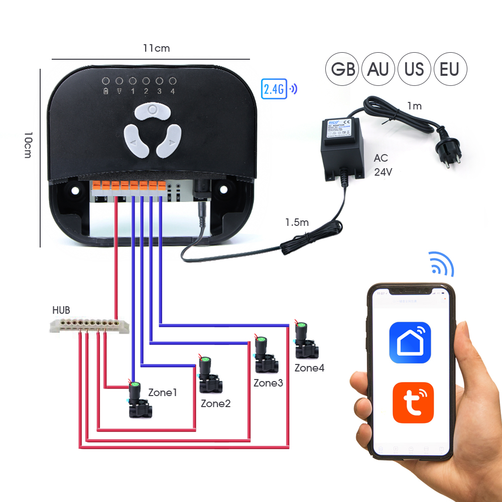Garden Hose Solenoid Valve Con - Smart Garden Products ulasan dan harga